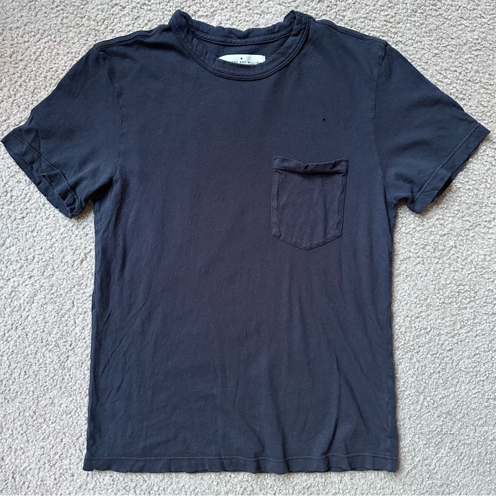 Imogene + Willie Bootleg “Highest Award” Pocket Tee Size XXS